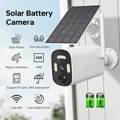 4MP low-power solar camera wireless network home high-definition monitoring camera